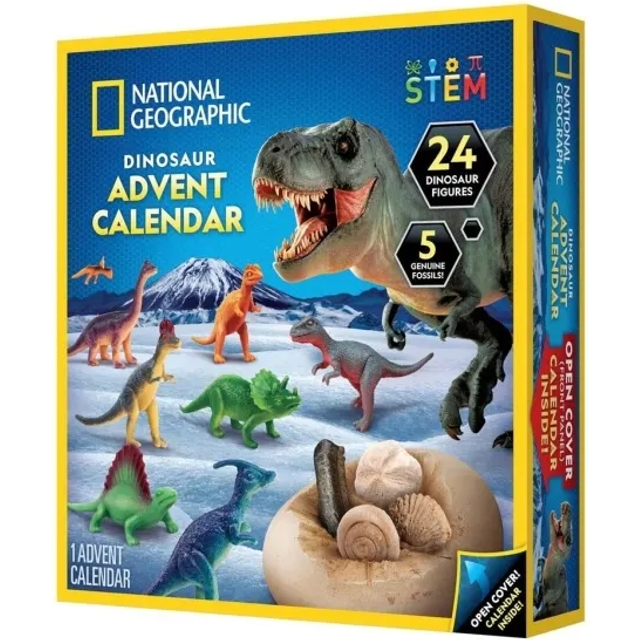 Billede af National Geographic Dinosaur Julekalender 2024