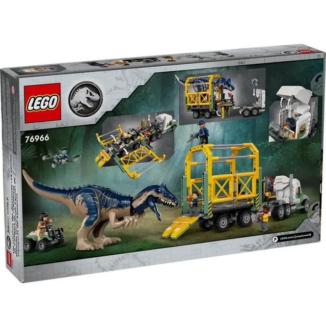 Billede af LEGO Jurassic World Dinosaur Missions Allosaurus Transport Truck 76966